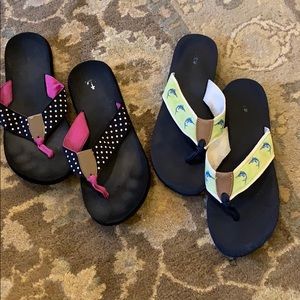 J. Crew flip flops women’s 10